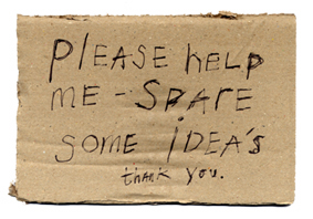 Begging Card for Dr Faustus