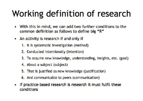 Definition of Research